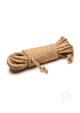 Master Series Tied Up Jute Bondage Rope 25 Feet Tan, natural jute rope for authentic bondage experiences.