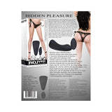 Evolved Hidden Pleasure Rechargeable Remote-Controlled Silicone Panty Vibrator Set Black