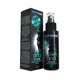 Bathmate Anal Toy Cleaner 100 ml bottle with spray nozzle and packaging, designed for antibacterial hygiene of anal toys.