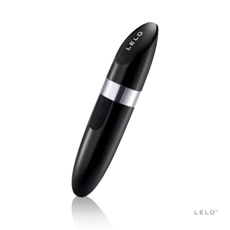 LELO Mia 2 Rechargeable Lipstick Vibrator Black, sleek and discreet design for powerful pleasure on demand.