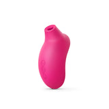 Lelo Sona 2 Cerise Sonic Clitoral Massager in vibrant pink design, ideal for gentle clitoral stimulation.