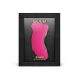 Lelo Sona 2 Cerise Sonic Clitoral Massager in sleek packaging, showcasing its design and features.