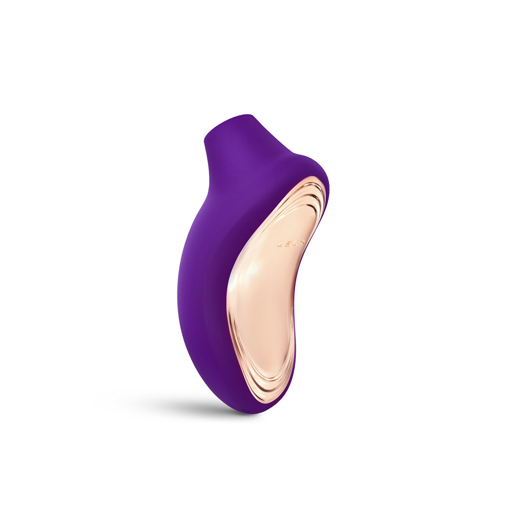 Lelo Sona 2 Cruise Purple Sonic Clitoral Massager shown in sleek design with a purple silicone finish.