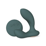 Lelo Hugo 2 Remote Prostate Massager Green with remote control for enhanced pleasure.