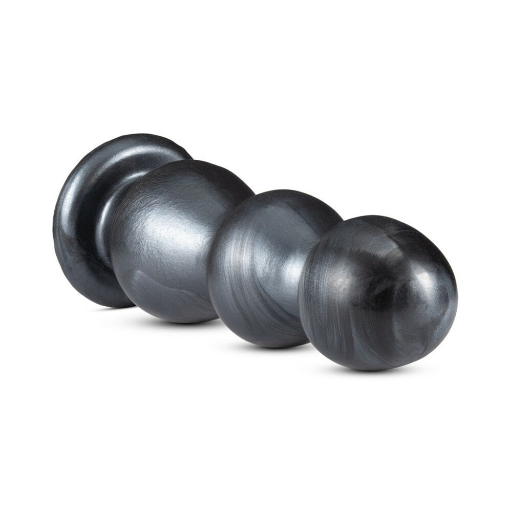 Jet Fierce 10 inches Anal Plug Carbon Metallic Black