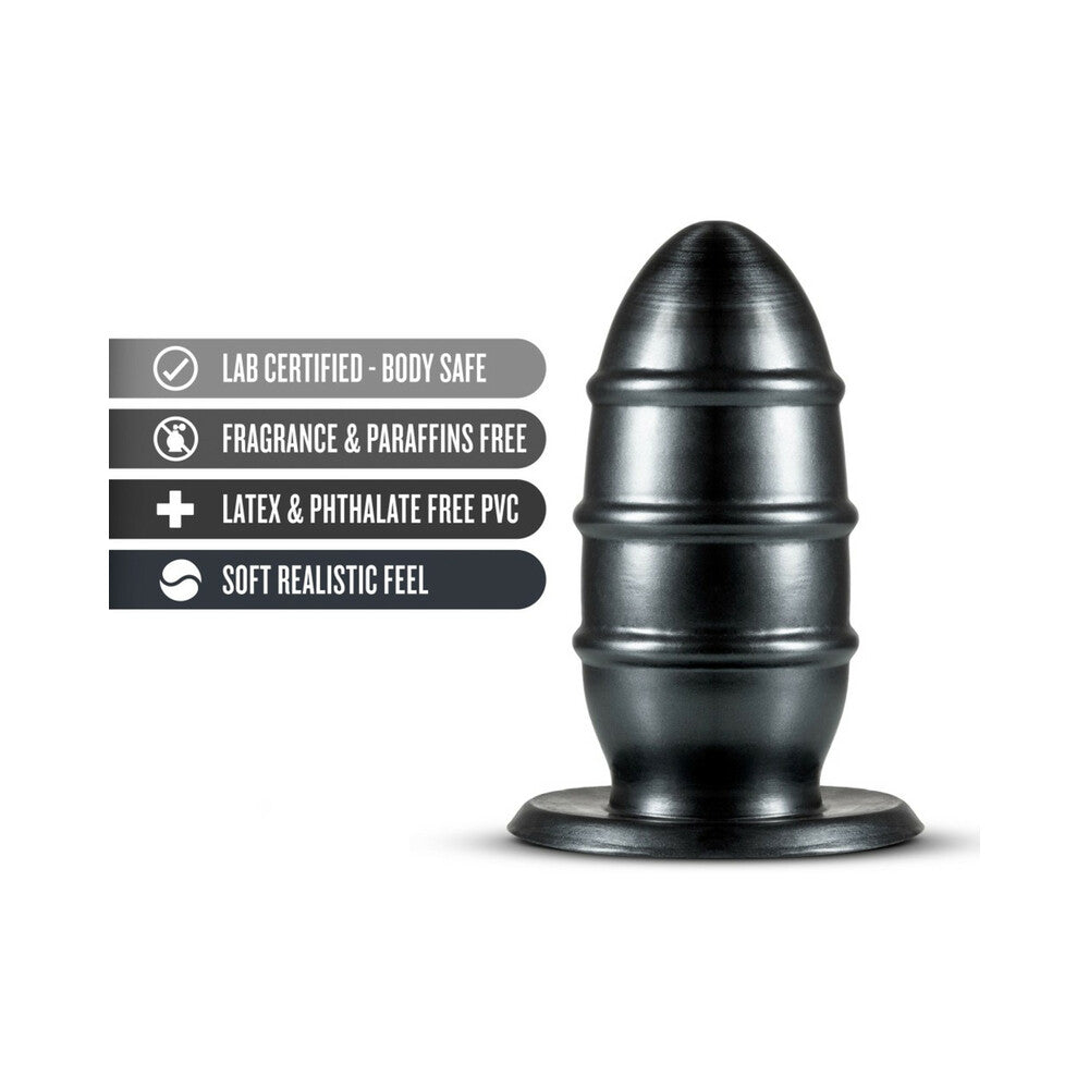 Jet Fuc Plug 8.25 inches Carbon Metallic Black