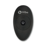 b-Vibe Rimming XL Rotating and Vibrating Remote Control Plug Black