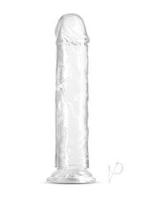 Fantasia Upper Dildo 8 inch Clear, a clear flexible dildo designed for stimulating pleasure.
