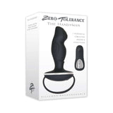 Zero Tolerance The Handyman Vibrating Prostate Massager packaging showcasing 7 powerful vibrating speeds and functions.