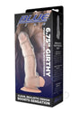 Blue Line Girthy Penis Sleeve Extension 6.75 Inch Clear packaging showcasing its clear design and enhancement features.