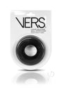 Vers Liquid Silicone Ball Stretcher Steel Motion Balls Black in packaging showcasing its design and features.