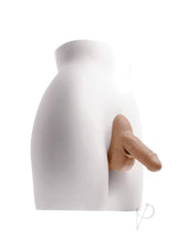 Gender X Silicone Realistic Stand To Pee Funnel Caramel displayed in a lifelike design for discreet use.