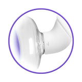 Bloom - Intimate Body Pump - Automatic - Vibrating - Rechargeable Purple/White