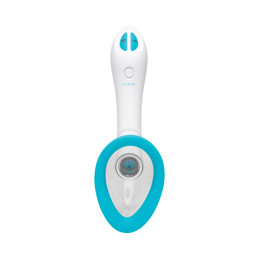 Bloom - Intimate Body Pump - Automatic - Vibrating - Rechargeable Blue/White