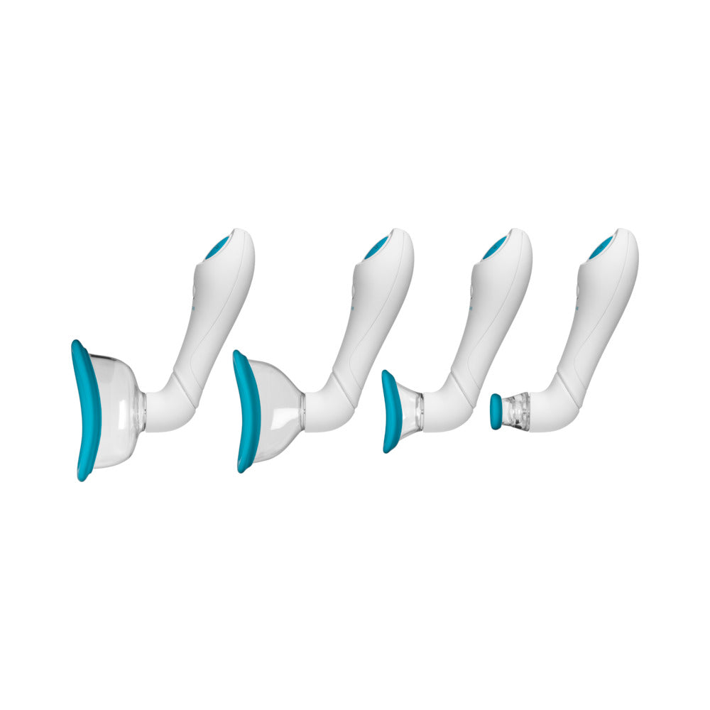 Bloom - Intimate Body Pump - Automatic - Vibrating - Rechargeable Blue/White