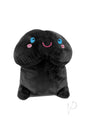 Shorts Short Penis Stuffy 7.88 inch Black plush toy with cute facial features for a humorous gift.