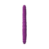 Colours Double Pleasure 12 inches Dual Ended Dildo Purple