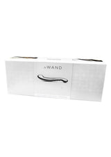 Le Wand Contour Dual End Dildo Stainless Steel packaging displayed elegantly.