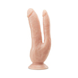 Dr. Skin DP Cock Realistic 8 inches Dual Entry Dildo Beige