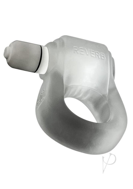 Glowdick Silicone Cockring with LED Clear Ice, featuring a snug fit and bright LED for enhanced performance.