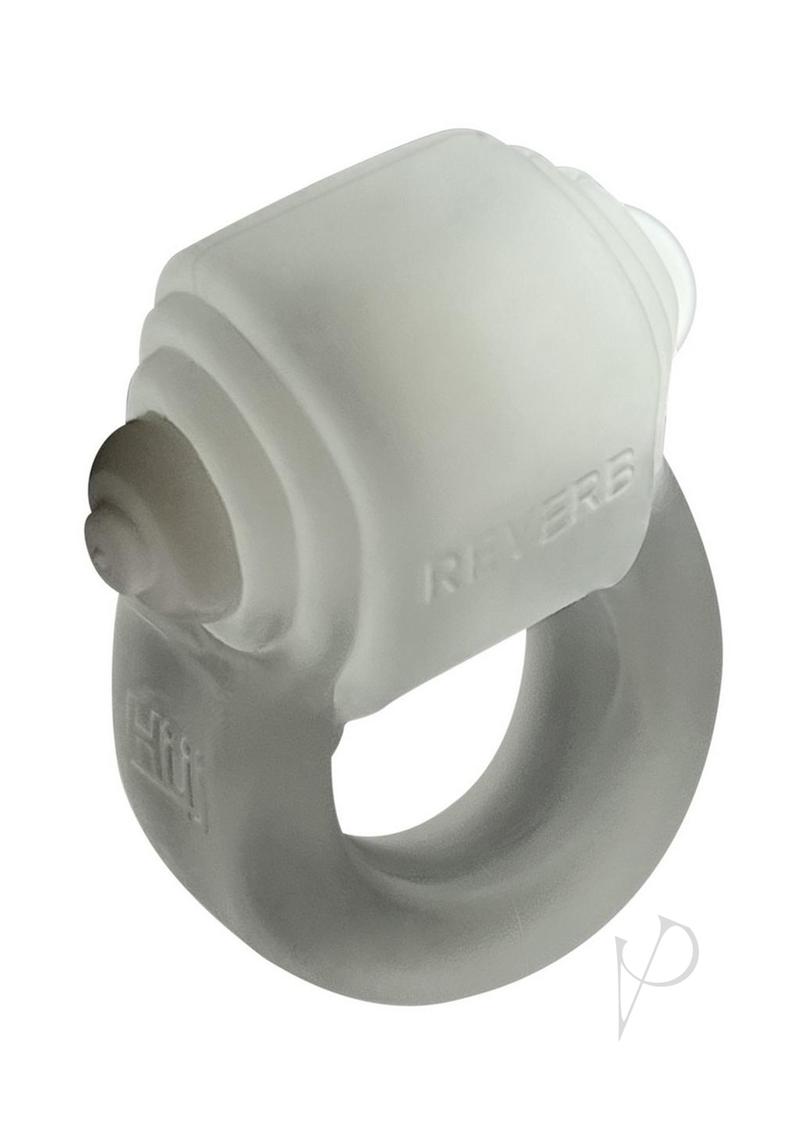 Glowdick Silicone Cockring with LED Clear Ice featuring a soft, stretchy design and a unique LED light for added glow.