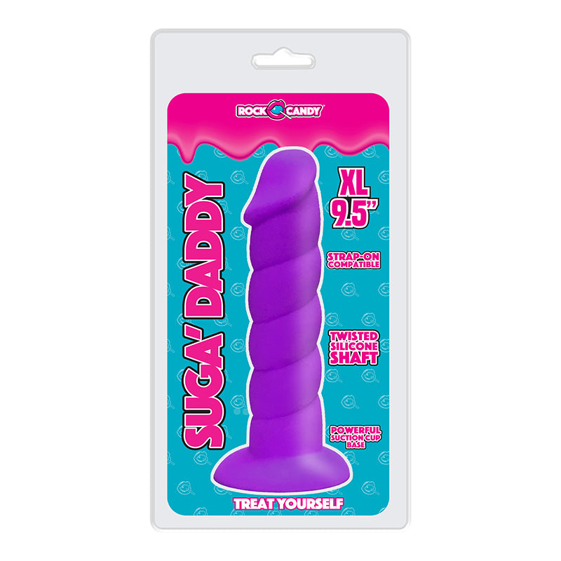 Sugar Daddy 9.5 inches Purple Dildo