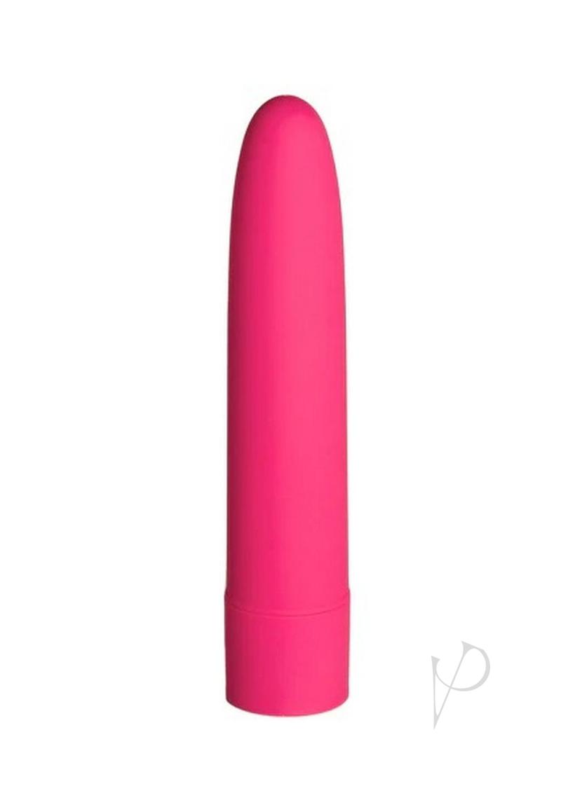 Eezy Pleezy Classic Vibrator 5.5 inch Pink - a sleek pink vibrator with a classic bullet shape.