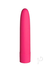 Eezy Pleezy Classic Vibrator 5.5 inch Pink - a sleek pink vibrator with a classic bullet shape.