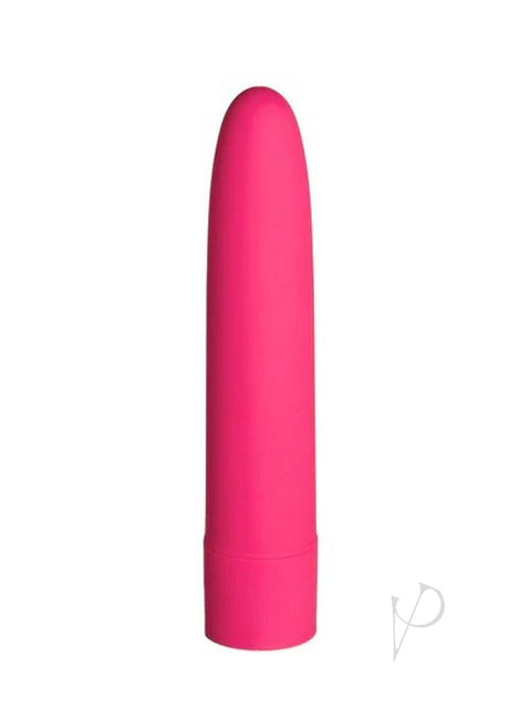 Eezy Pleezy Classic Vibrator 5.5 inch Pink - a sleek pink vibrator with a classic bullet shape.