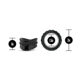Blush Stay Hard Beef Ball Stretcher 1.5 inches Black