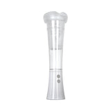 Zero Tolerance Sucking Good Rechargeable Vibrating Vacuum Pump Stroker Clear/White