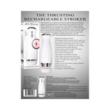 Zero Tolerance Rechargeable Thrusting Stroker With Movie Download White