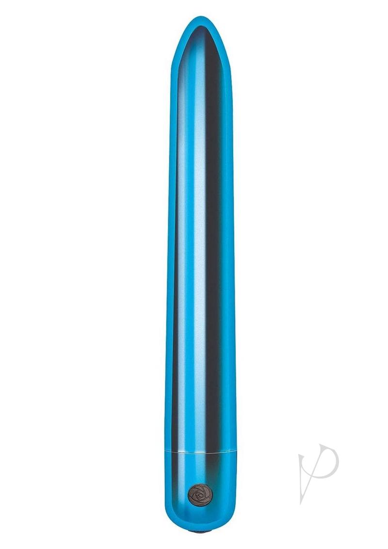 Nasstoys Secret Lover Rechargeable Vibrator Blue, sleek slimline design, intense motor, 10 speeds and patterns.