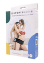 Sportsheets Pivot Deluxe Doggie Strap Black packaging showcasing position support for enhanced comfort in doggie-style.