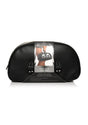 Master Series Cuffed and Loaded Travel Bag Black Silver with handcuff handles and stylish design.