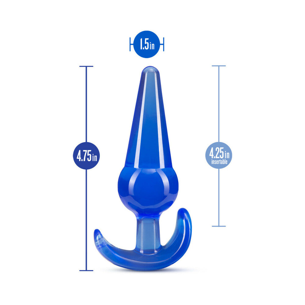 Blush B Yours Anal Plug Large Blue