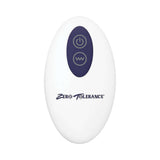 Zero Tolerance Wicked Twister Textured Vibrating Silicone Anal Plug Purple