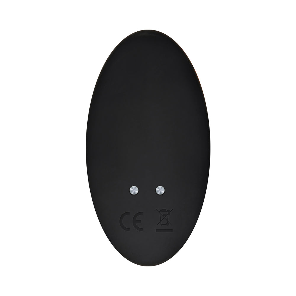 Zero Tolerance Strapped & Tapped Heating, Vibrating Prostate Massager, C-Ring Black
