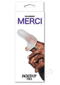 Merci Jacked Up Extender with Ball Strap Thick Frost packaging displayed in hand.