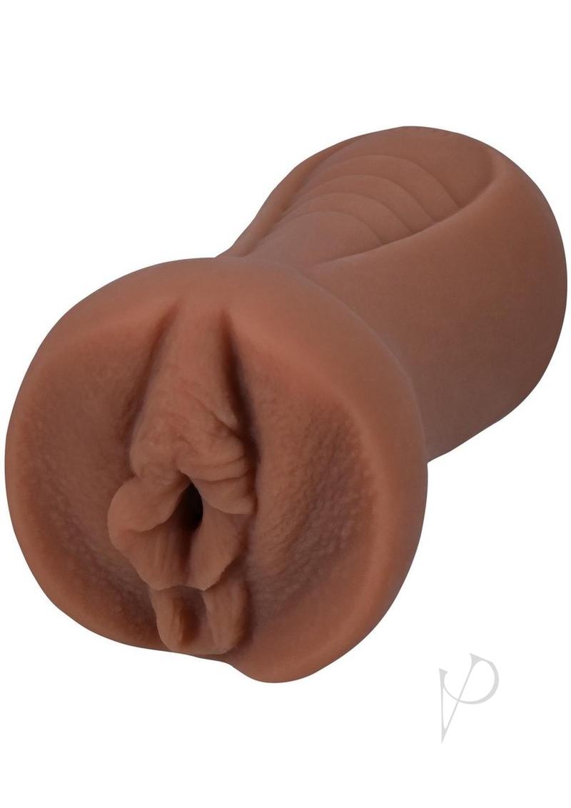 Signature Strokers Scarlit Scandal Pocket Pussy Caramel realistic lifelike adult toy.