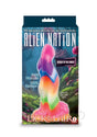 Alien Nation Lick of the Lair Glow Creature Dildo Multicolor package featuring a glowing design.