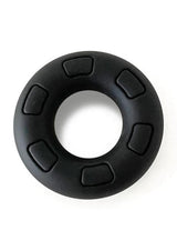 Bonyard The Daddy Silicone Cock Ring Black, a premium performance silicone ring for enhanced support and comfort.