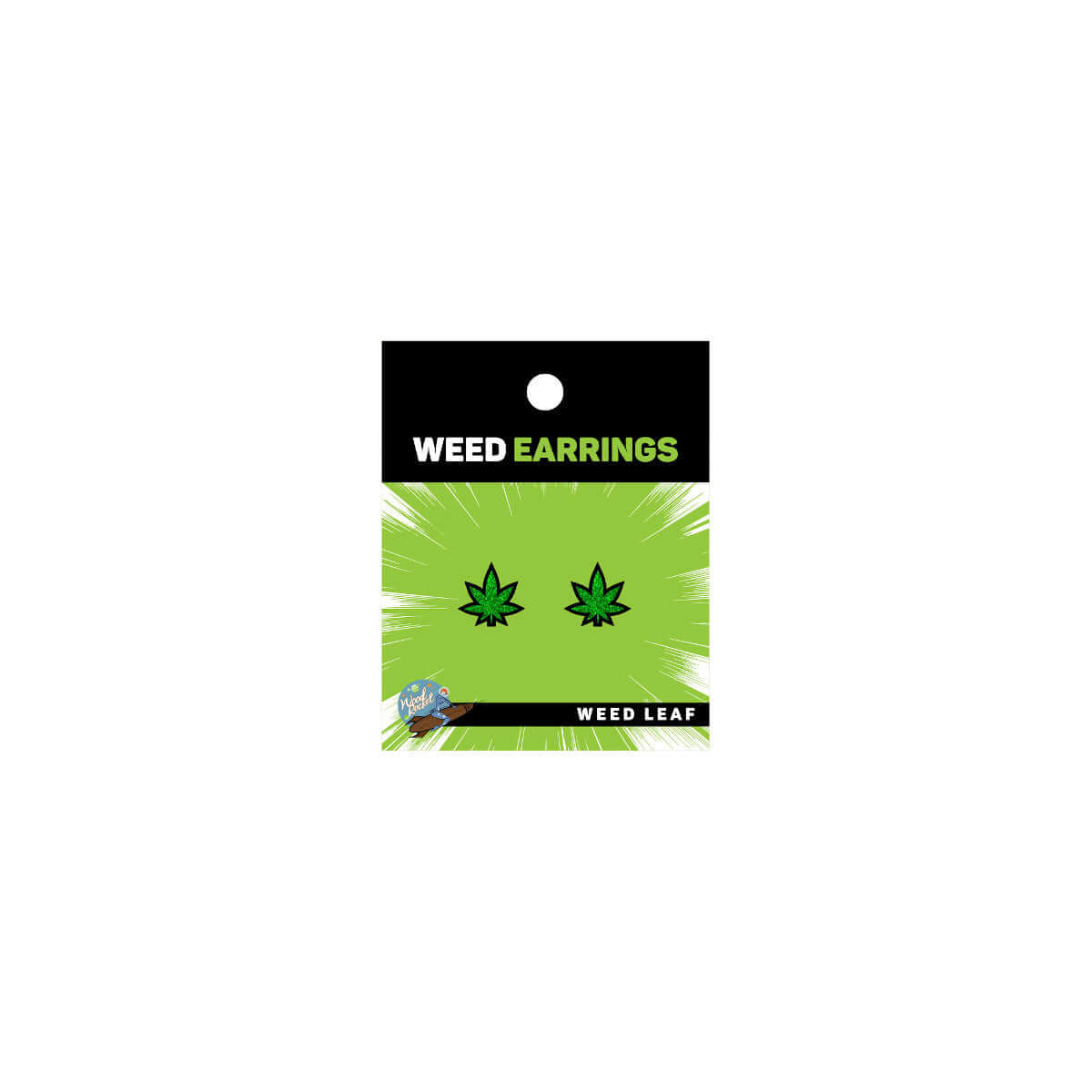 Weed Leaf Earrings