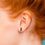Pink Dildo Earrings