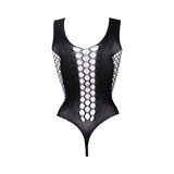 Shots Le Desir Contrast Fence Net Teddy Black O/S