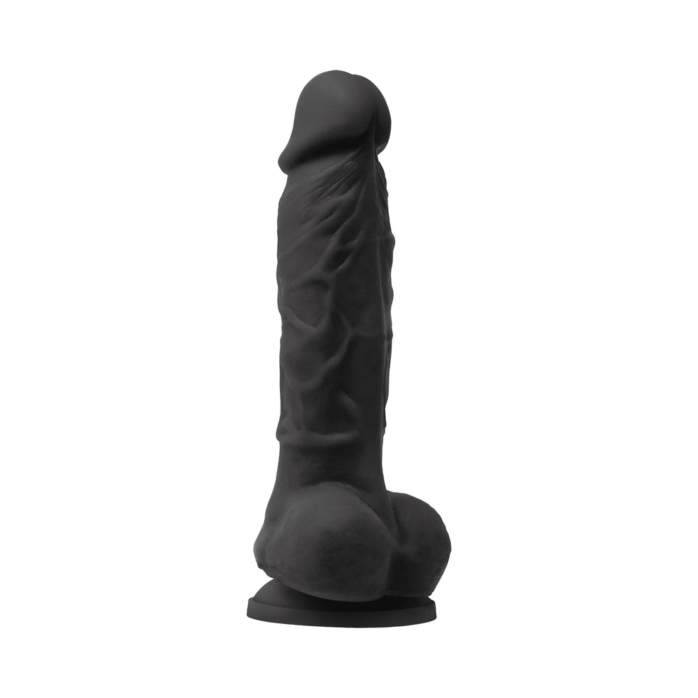 Colours Pleasures 5 inches Vibrating Dildo Black