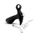 Anal Adventures Platinum Silicone Rechargeable Vibrating Prostate Massager 01