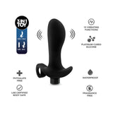 Anal Adventures Platinum Silicone Rechargeable Vibrating Prostate Massager 01