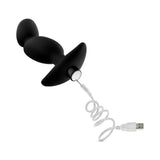 Anal Adventures Platinum Silicone Rechargeable Vibrating Prostate Massager 04
