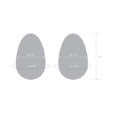 Glas 2-Piece Glass Yoni Kegel Egg Set